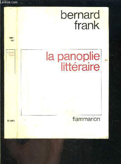 LA PANOPLIE LITTERAIRE