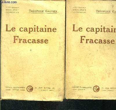 LE CAPITAINE FRACASSE- 2 TOMES EN 2 VOLUMES