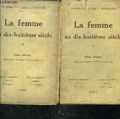 LA FEMME AU DIX-HUITIEME SIECLE