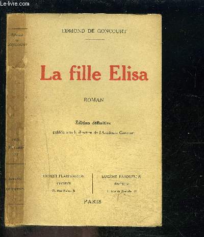 LA FILLE ELISA