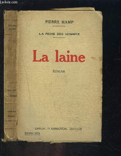 LA LAINE- LA PEINE DES HOMMES