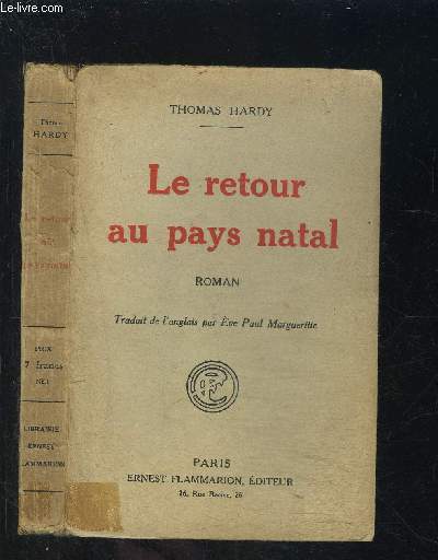LE RETOUR AU PAYS NATAL