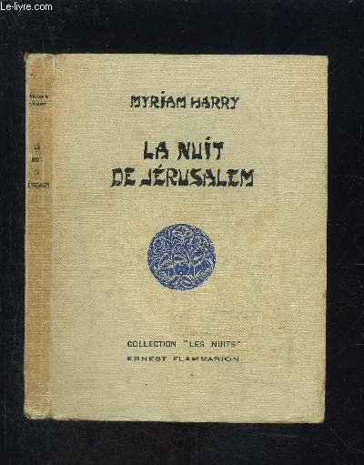 LA NUIT DE JERUSALEM