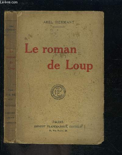 LE ROMAN DE LOUP