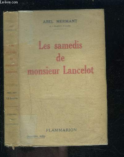 LES SAMEDIS DE MONSIEUR LANCELOT