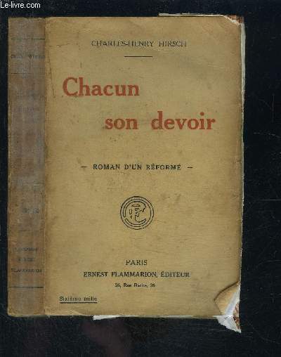 CHACUN SON DEVOIR