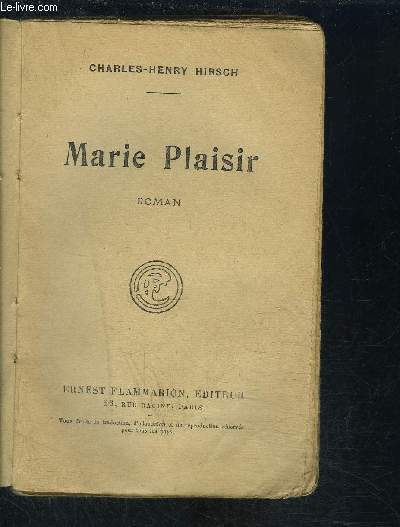 MARIE PLAISIR