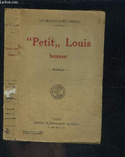 PETIT,, LOUIS BOXEUR