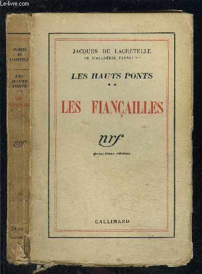 LES HAUTS PONTS- TOME 2- LES FIANCAILLES