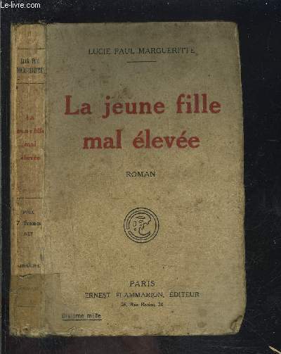 LA JEUNE FILLE MAL ELEVEE