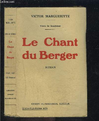 LE CHANT DU BERGER- VERS LE BONHEUR