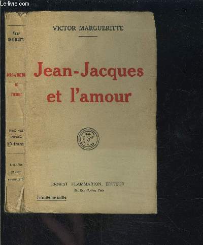 JEAN JACQUES ET L AMOUR