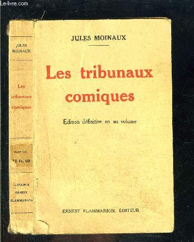 LES TRIBUNAUX COMIQUES