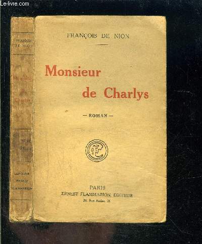 MONSIEUR DE CHARLYS