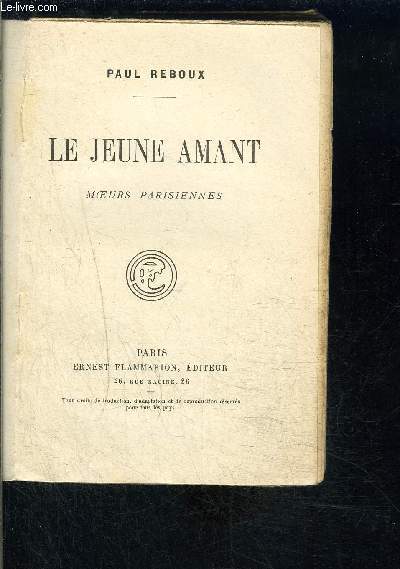 LE JEUNE AMANT- MOEURS PARISIENNES