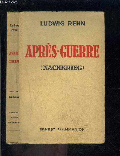 APRES GUERRE- NACHKRIEG