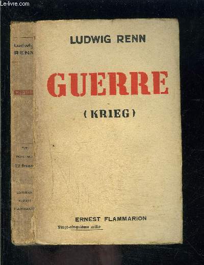 GUERRE- KRIEG