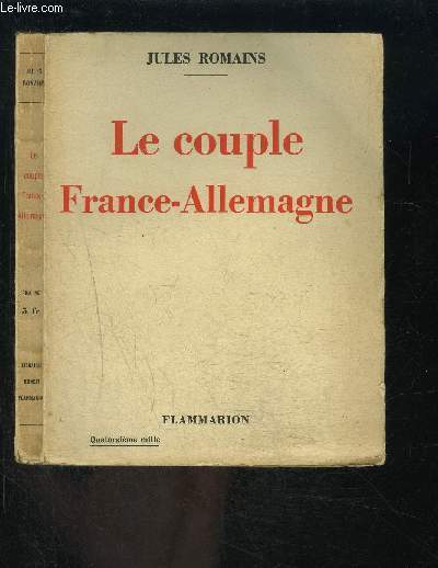 LE COUPLE FRANCE ALLEMAGNE