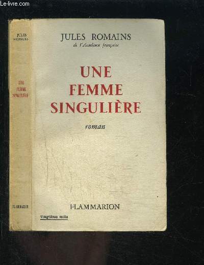 UNE FEMME SINGULIERE