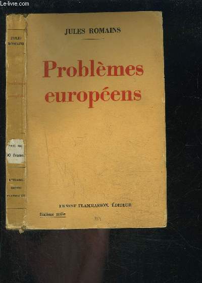 PROBLEMES EUROPEENS
