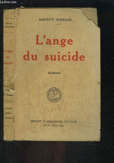 L ANGE DU SUICIDE