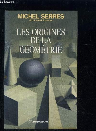 LES ORIGINES DE LA GEOMETRIE