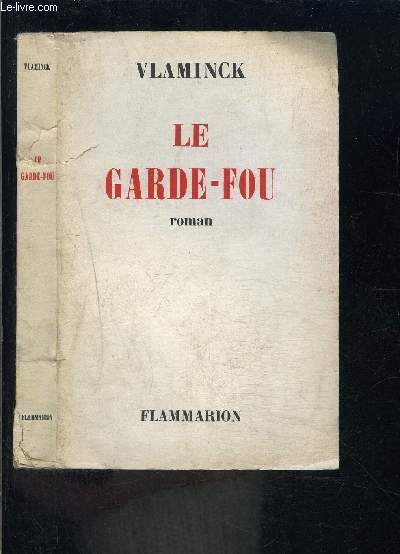 LE GARDE FOU - VLAMINCK. - 1958 - Photo 1/1