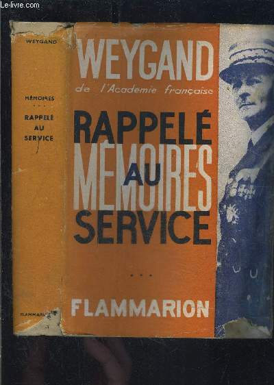 RAPPELE MEMOIRES AU SERVICE- TOME 3