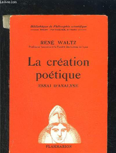 LA CREATION POETIQUE- ESSAI D ANALYSE