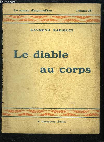 LE DIABLE AU CORPS- SELECT COLLECTION N34