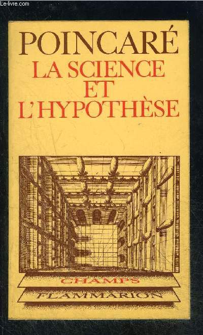 LA SCIENCE ET L HYPOTHESE- COLLECTION CHAMPS N56