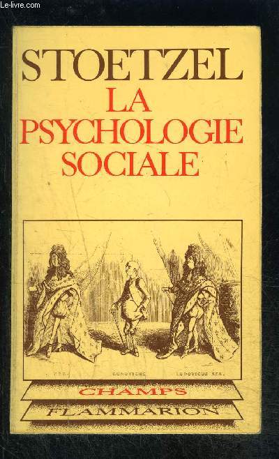 LA PSYCHOLOGIE SOCIALE- COLLECTION CHAMPS N65