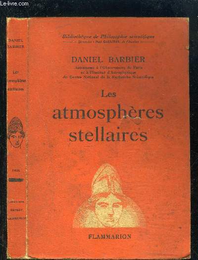 LES ATMOSPHERES STELLAIRES- BIBLIOTHEQUE DE PHILOSOPHIE SCIENTIFIQUE