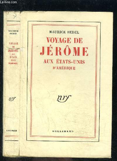 VOYAGE DE JEROME AUX ETATS-UNIS D AMERIQUE