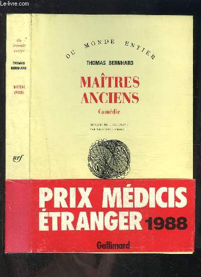 MAITRES ANCIENS- COMEDIE