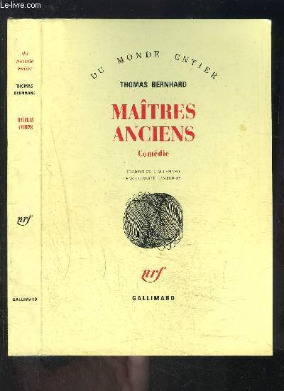 MAITRES ANCIENS- COMEDIE