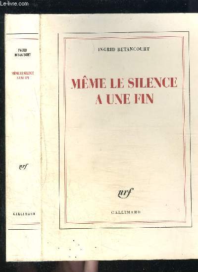 MEME LE SILENCE UNE FIN