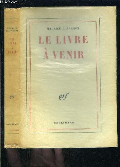 LE LIVRE A VENIR