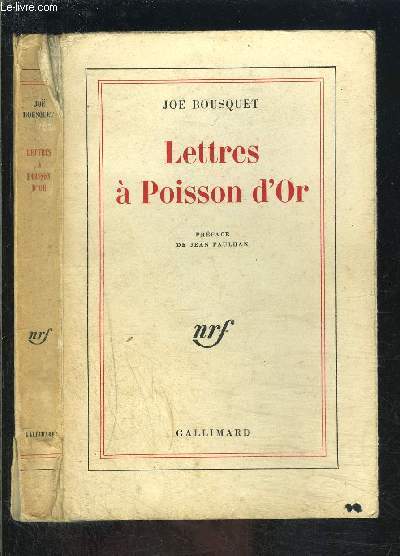 LETTRES A POISSON D OR