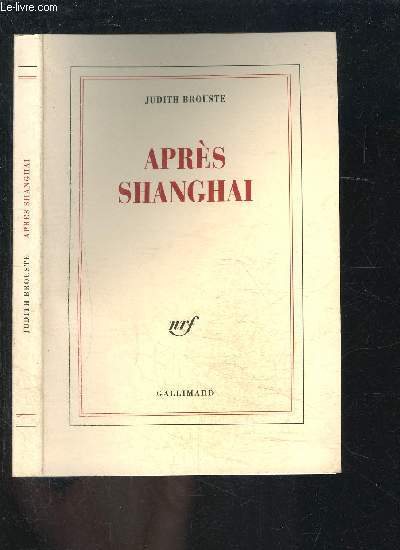APRES SHANGHAI