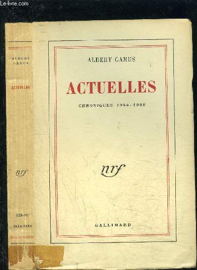 ACTUELLES II CHRONIQUES 1948-1953