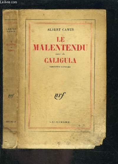 LE MALENTENDU suivi de CALIGULA