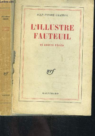 L ILLUSTRE FAUTEUIL ET AUTRES RECITS