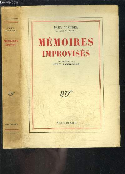 MEMOIRES IMPROVISES