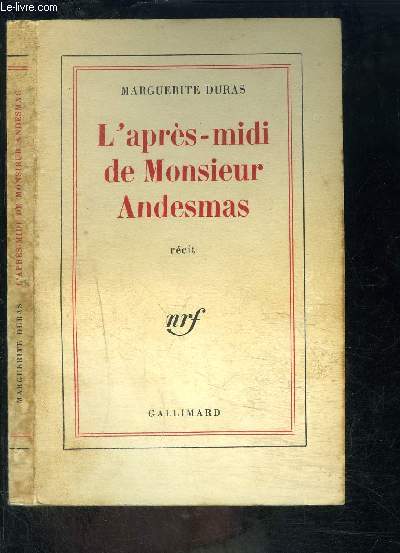 L APRES MIDI DE MONSIEUR ANDESMAS
