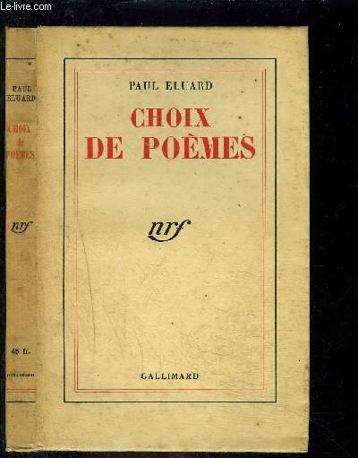 CHOIX DE POEMES