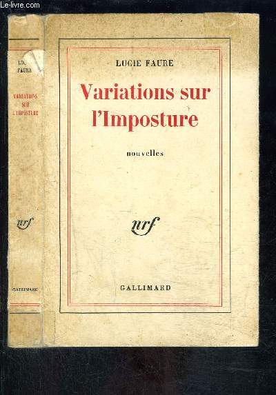 VARIATIONS SUR L IMPOSTURE