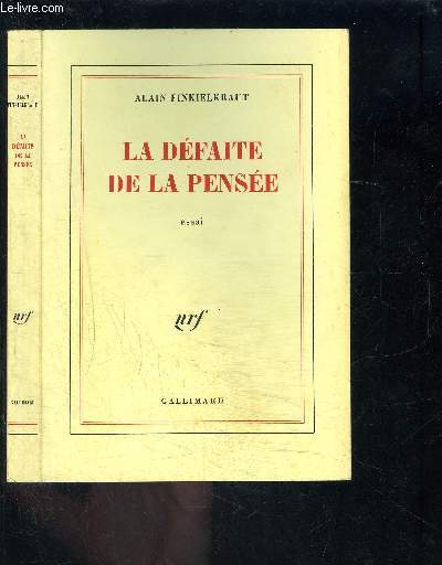 LA DEFAITE DE LA PENSEE