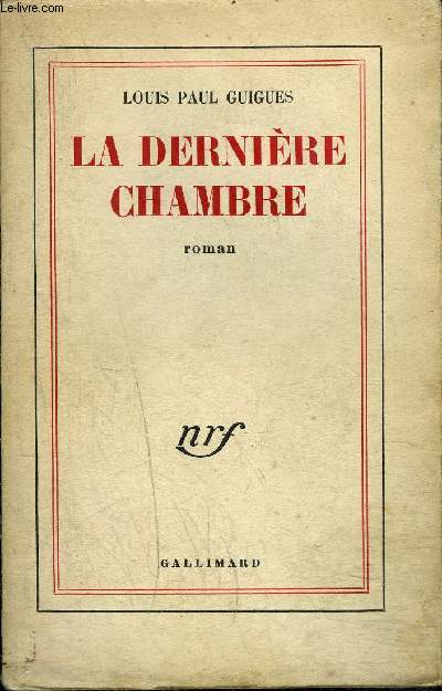 LA DERNIERE CHAMBRE- 5EME EDITION