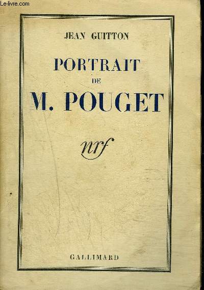 PORTRAIT DE M. POUGET-5EME EDITION